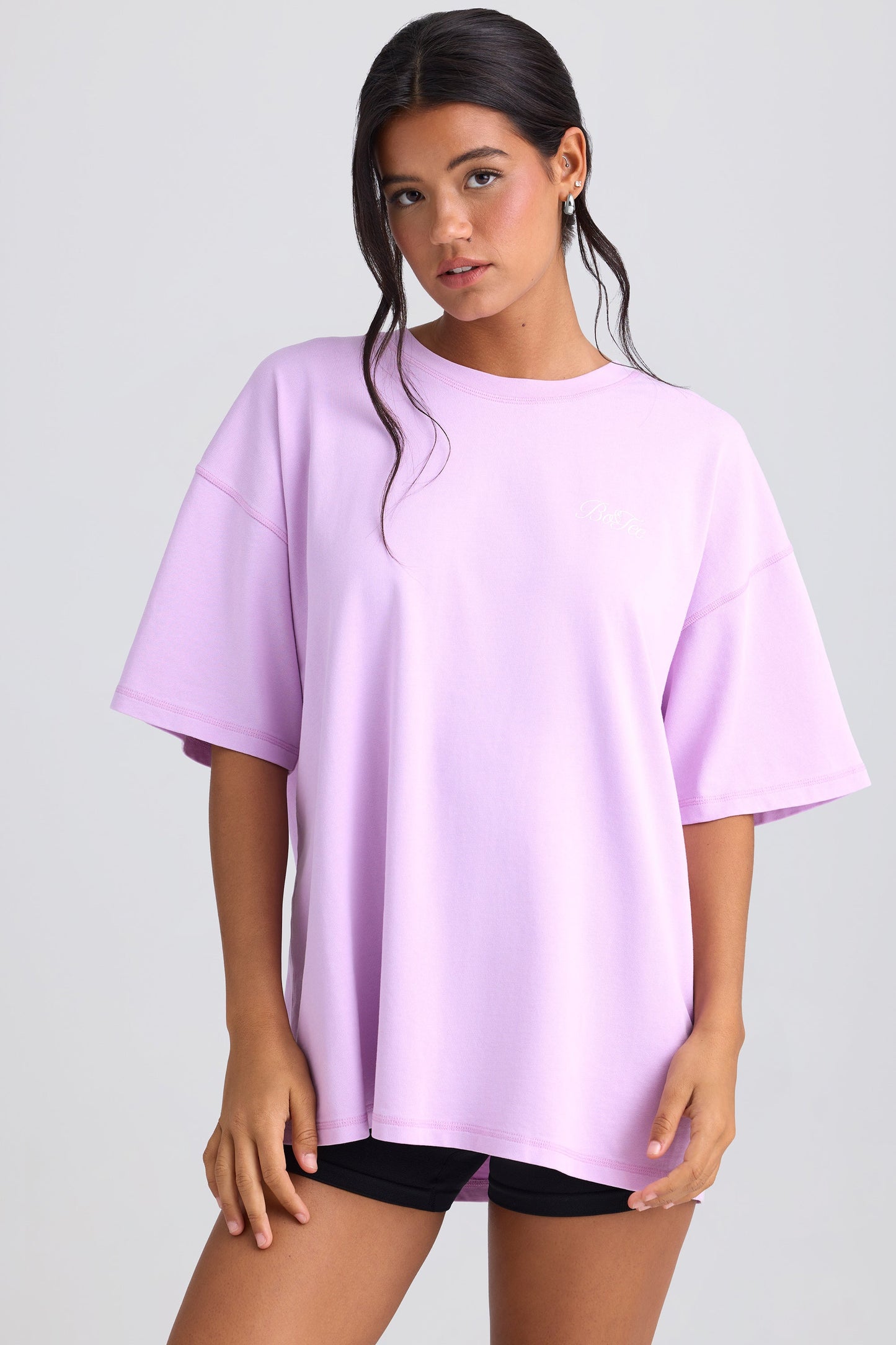 Violet Pink Oversized T-Shirt