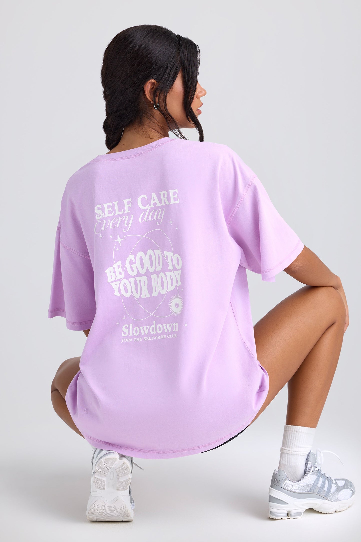 Violet Pink Oversized T-Shirt