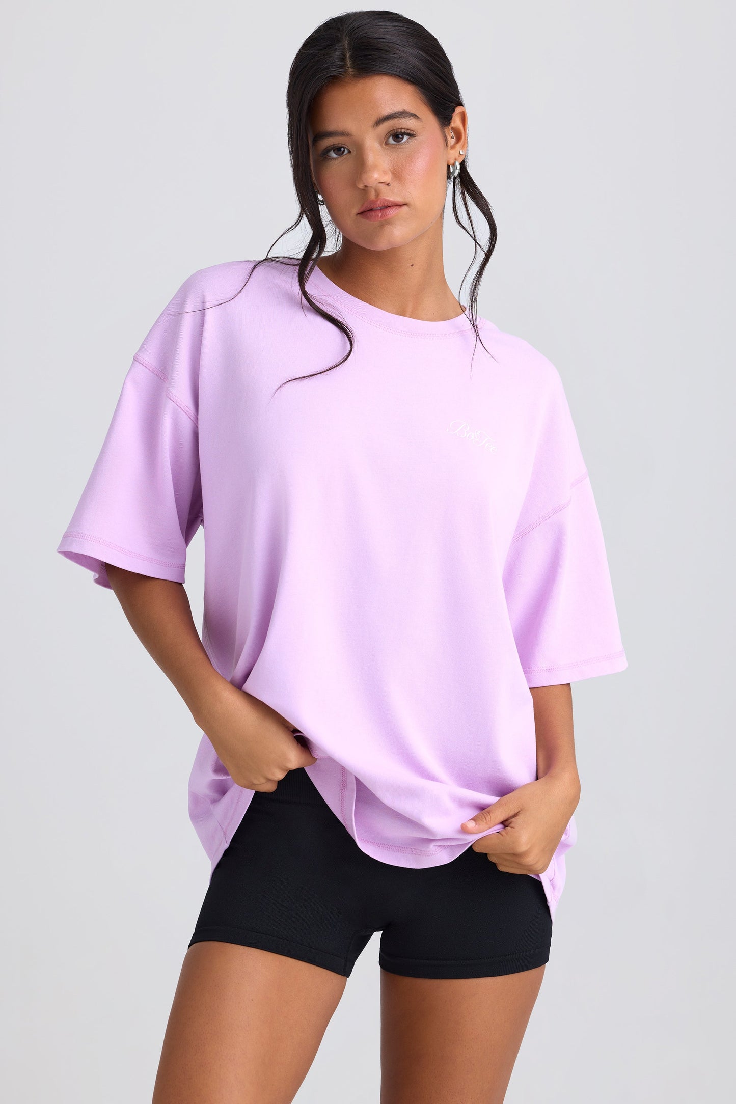 Violet Pink Oversized T-Shirt